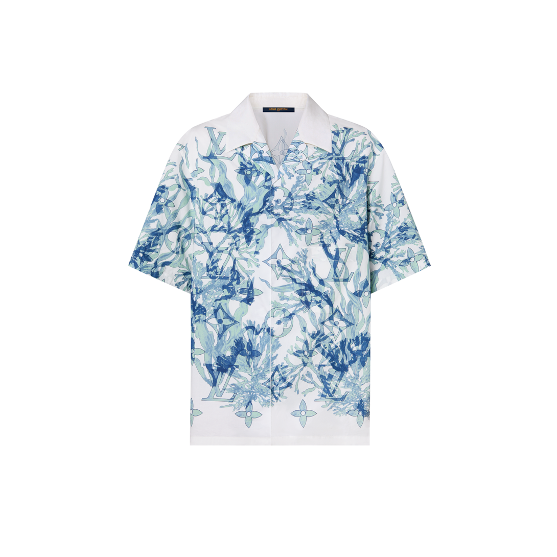 Graphic Short-Sleeved Cotton Shirt - Men - Ready-to-Wear | LOUIS 